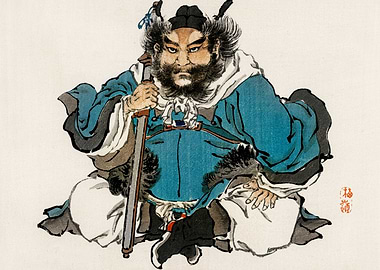 Warrior by Kono Bairei