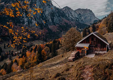 Autumn Barn