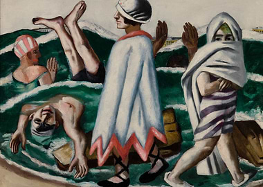 Lido 1924 painting