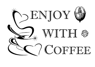 enjoy with coffee