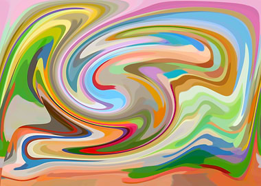 Abstract Alien Twirl 5