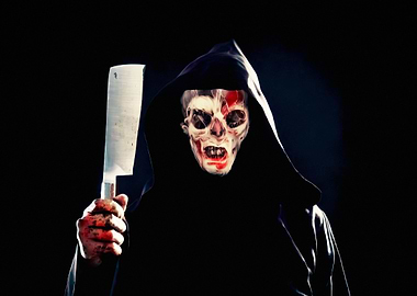 Monk skull flesh blade hor