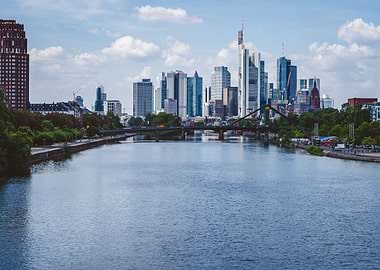 cityscape of Frankfurt