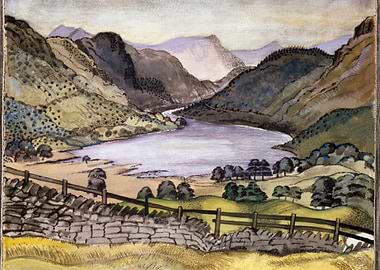 Thirlmere 1914 painting