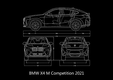 BMW X4 M Competition 2021