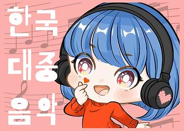 Kawaii Kpop Anime Chibi