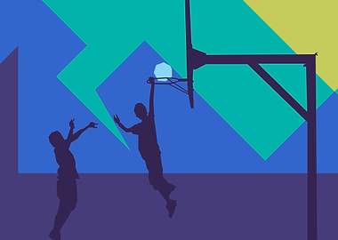 Basket 1 vs 2 Grayscale