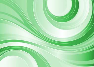 Lines Abstract green