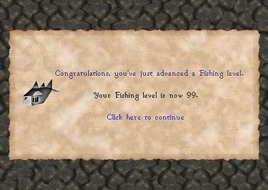 Runescape LVL 99 Fishing