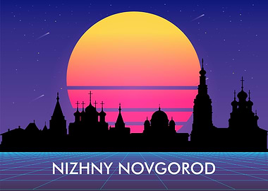 nizhny novgorod cityscape