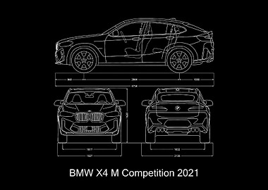 BMW X4 M Competition 2021