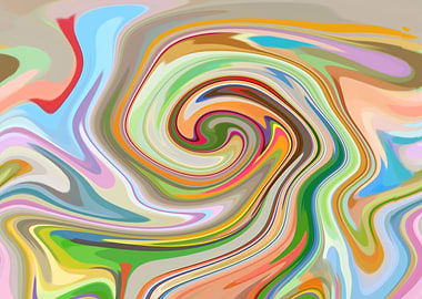 Abstract Alien Art Cute8