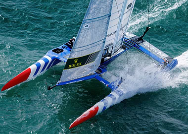 Pleine balle vers le large