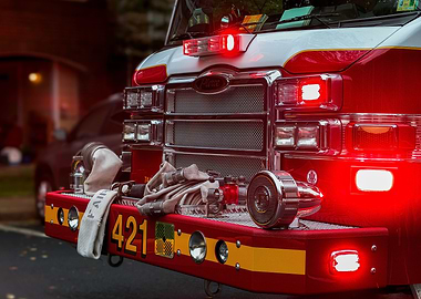 Fire Engine Flashing