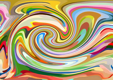 Abstract Alien Art Cute16