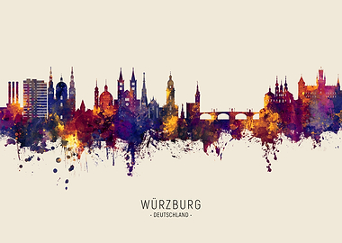 Wurzburg Skyline