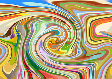 Abstract Alien Art Cute10