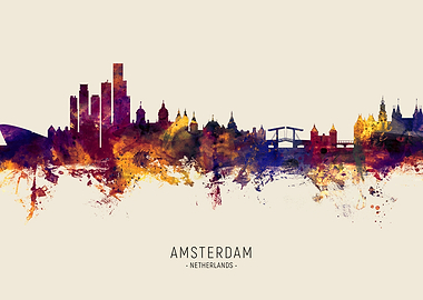 Amsterdam Skyline