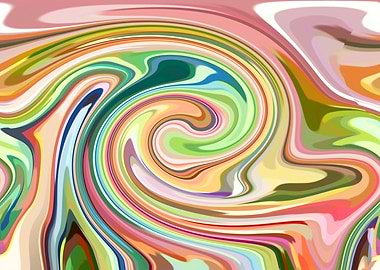 Abstract Alien Art Cute15