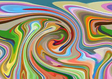Abstract Alien Art Cute12