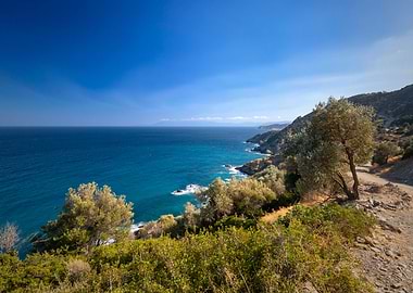 Seascape on a Greek Island