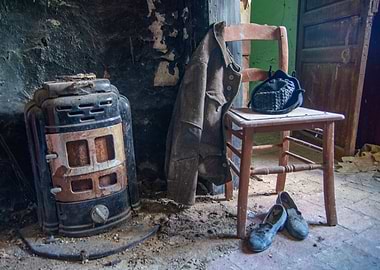 Stove and clothes