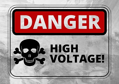 danger high voltage