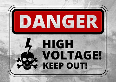 danger high voltage