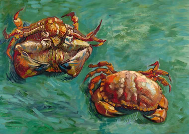 Van Gogh Two Crabs