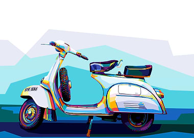 Vespa Pop art