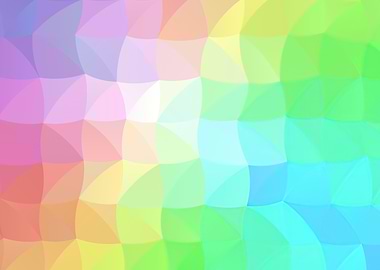 Low poly curved graded rai