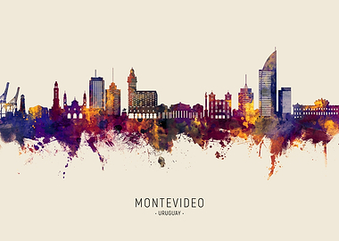 Montevideo Skyline Uruguay