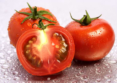 Tomatoes rich in detail
