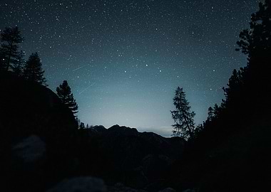 Dolomites Night Sky 2