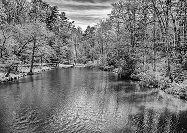 Appalachian Mountain Lake
