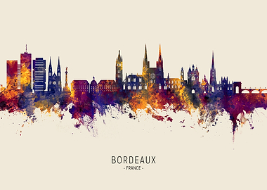 Bordeaux Skyline France