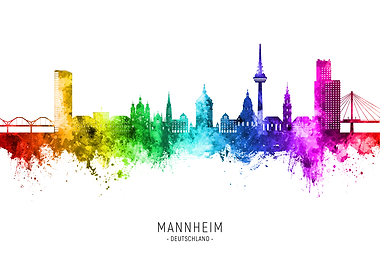 Mannheim Skyline