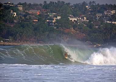 Surfing Mexico