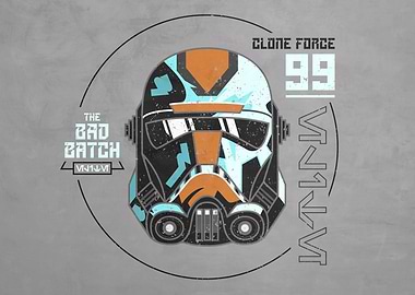 Bad Batch trooper helmet