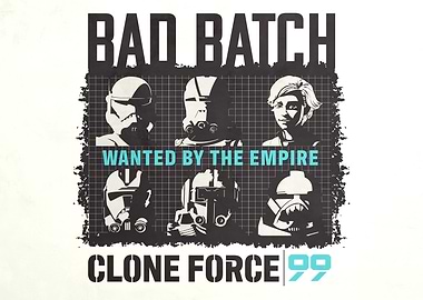 Bad Batch characters