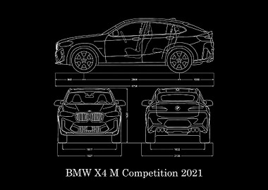 BMW X4 M Competition 2021