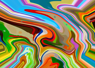 Abstract Alien Art Cute22