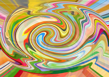 Abstract Alien Art Cute23