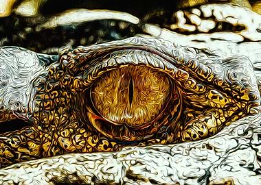 Crocodile Eye