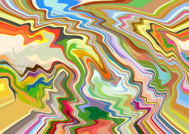 Abstract Alien Art Cute19