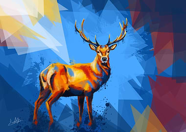 Deer in the Wilderness