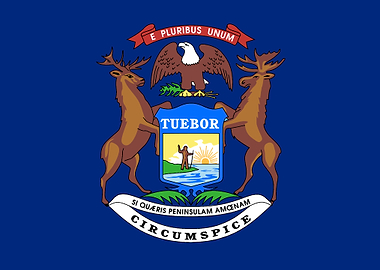 Michigan State Flag