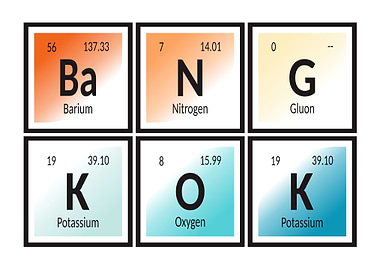 Elements of Bangkok City