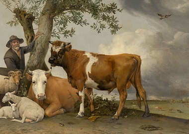 The Bull 1647 painting