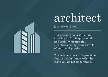 Funny Architect Definition